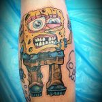 Spongebob Comic Tattoo Graz