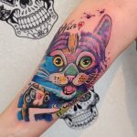 Katze Tattoo Graz