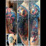 Coverup Tattoo Voodoo Tattoo Graz