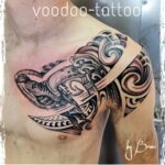 Ausgefallenes Maori Muster Tattoo Graz